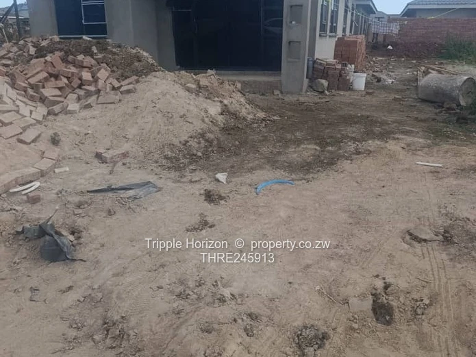 Warren Park D: 4-Bed Partly Finished Home with Borehole