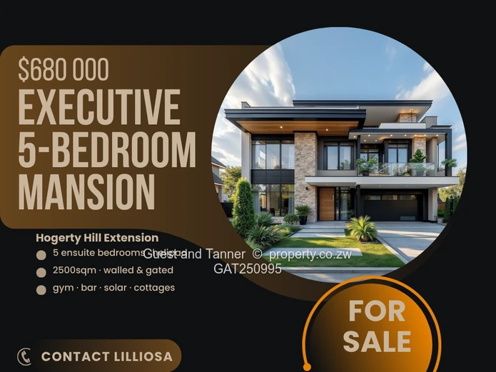 Luxury 5-Bedroom Mansion with Helipad