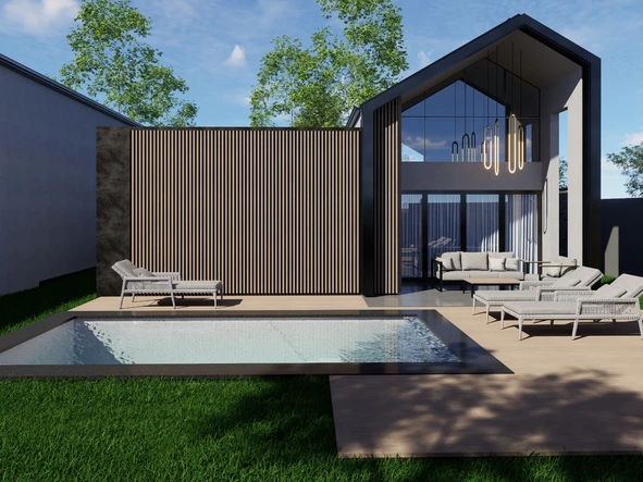 3 Unit Townhouse Complex