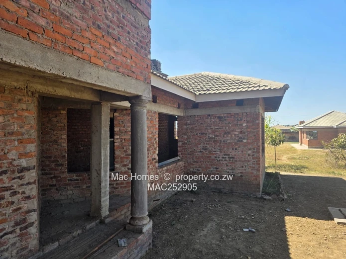 Finish To Own Taste- Incomplete Double-Storey House For Sale
