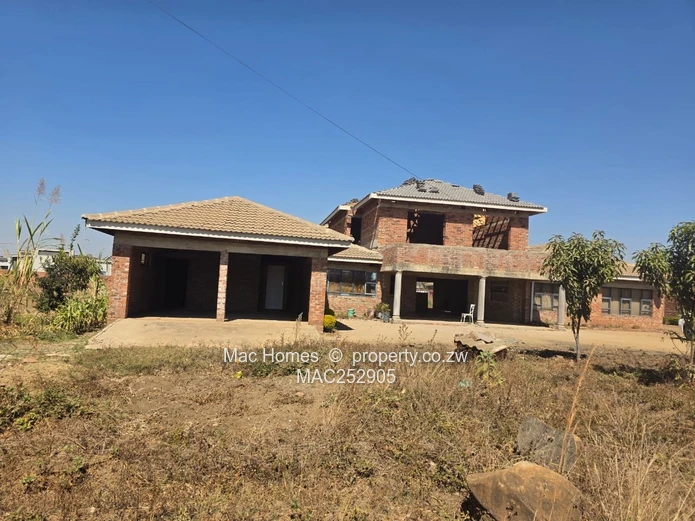 Finish To Own Taste- Incomplete Double-Storey House For Sale