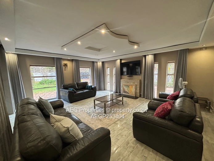 Fully Furnished 6-Bed Vainona Home with Borehole & Lawn