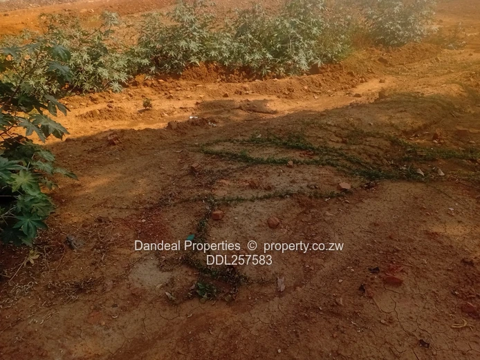 2000 m² Red-Earth Commercial/Industrial Plot — Mt Hampden, Harare West