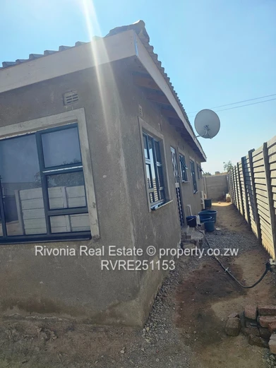 Partly Finished 4-Bed Home in Southlea Park with Borehole