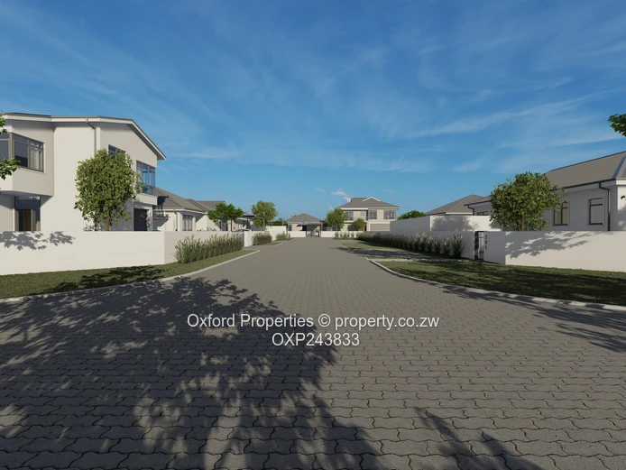 500m² Gated Stand in Modern Borrowdale Estate