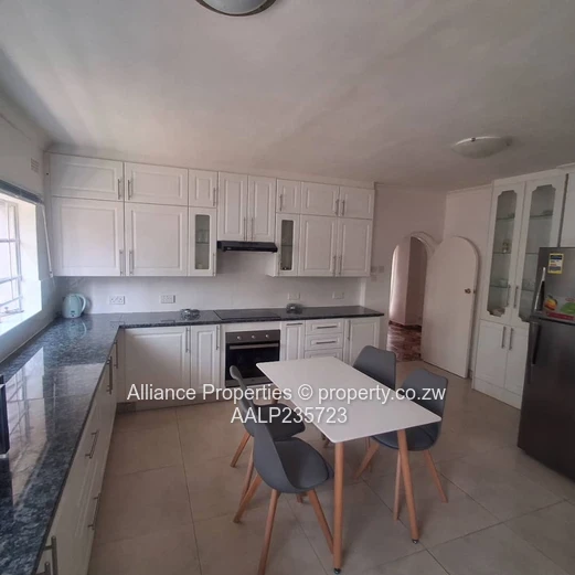 Fully Furnished 4-Bed Home with Triple Lounges, Solar & Borehole in Highlands