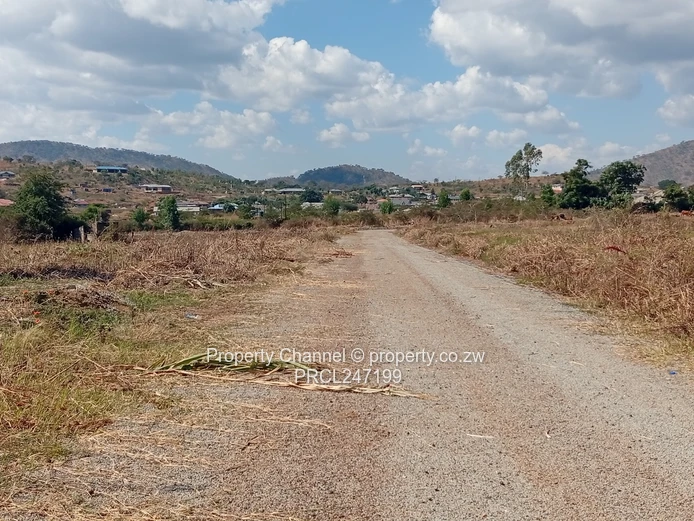 Mazowe 1000m² Stand – Main Road Frontage & Hill Views