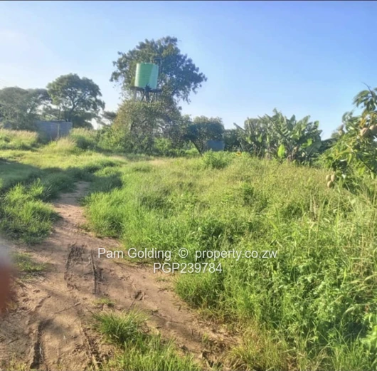2.1016 hectares (5.19acres) Agro/Residencial Stand  with title Deeds (Sole Mandate)