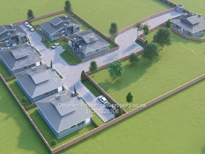 **Stunning Cluster Development in Quinnington with Pool & Borehole**