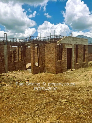 Stand with Partially built 3 Bed House