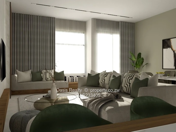 Oasis on the Heights 2 Beds Luxury Apartments For Sale in Victoria Falls