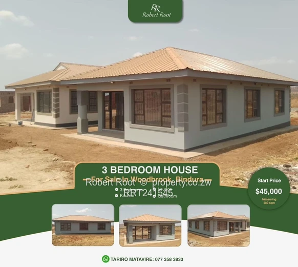 2 Houses for sale in Woodbrook Bindura