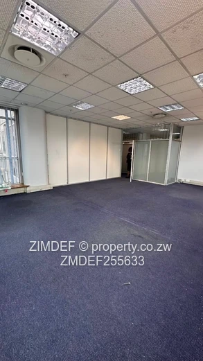  CBD Office in Zimdef House - Secure, AC, Safe Parking Space 