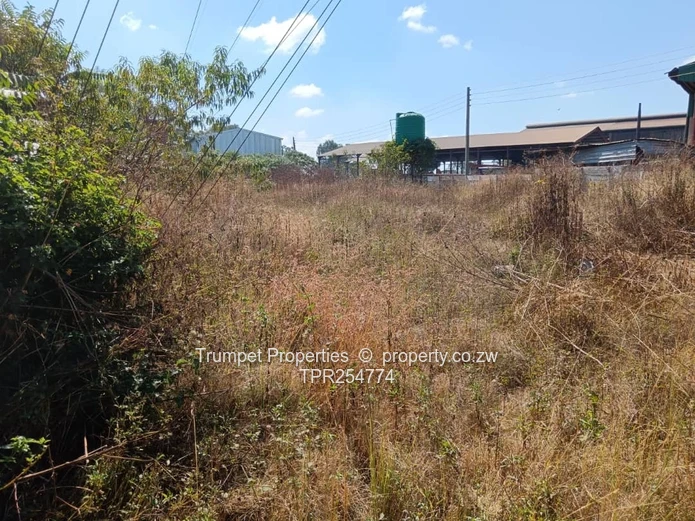 3200m² Southerton Industrial Plot — Partially Built Concrete Shell
