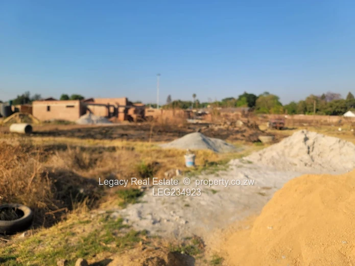 Msasa Park 430sqm Residential Stand for Sale