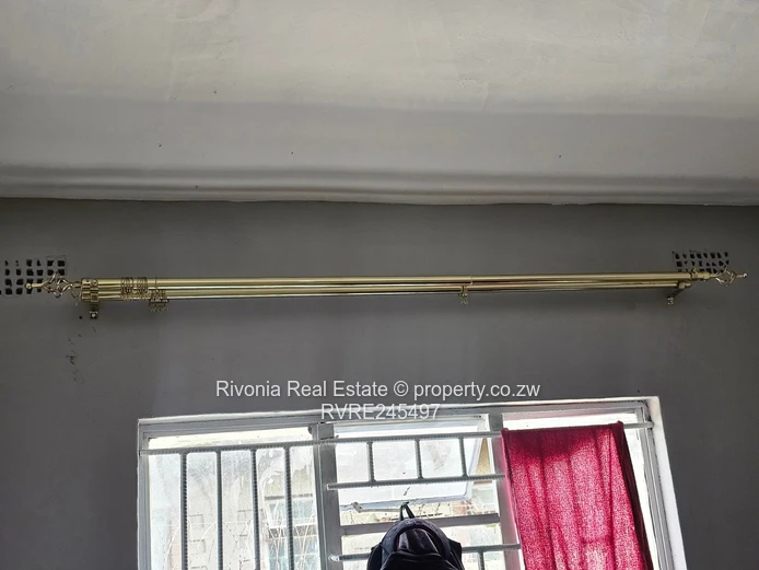 Budiriro 2BR/2BA  — Fresh Grey Interior & Secure main  Grills with 2 wings  