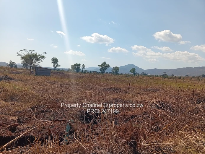 Mazowe 1000m² Stand – Main Road Frontage & Hill Views