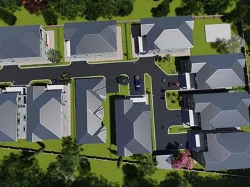 3 Unit Townhouse Complex