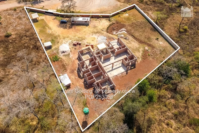 Incomplete 4-bed House with a Good Borehole (Sole Mandate)