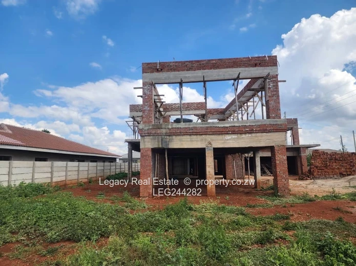 Unfinished 7-Bed Double-Storey Shell with Garage, Fairview