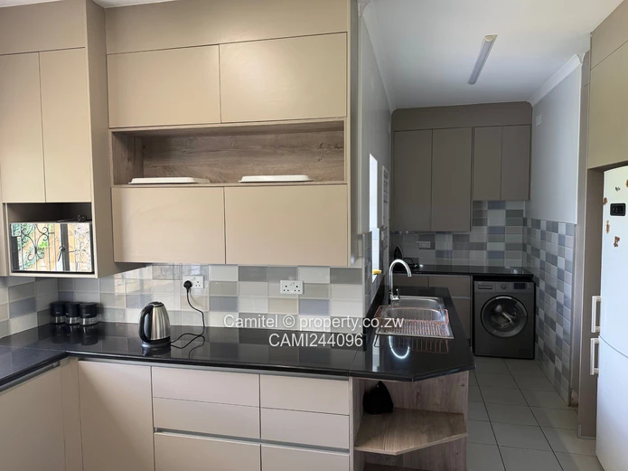 Parquet-floored Furnished 3-Bed Home w/Borehole — Alexandra Park