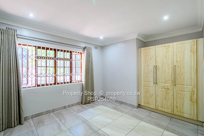 Chisipite 3-Bed Home with Sunroom, Garage & Solar