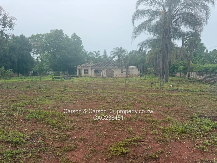 Incomp. Shell on Vast piece of land in the G/Triangle 