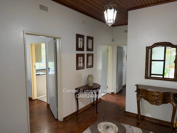 Parquet-floored Furnished 3-Bed Home w/Borehole — Alexandra Park