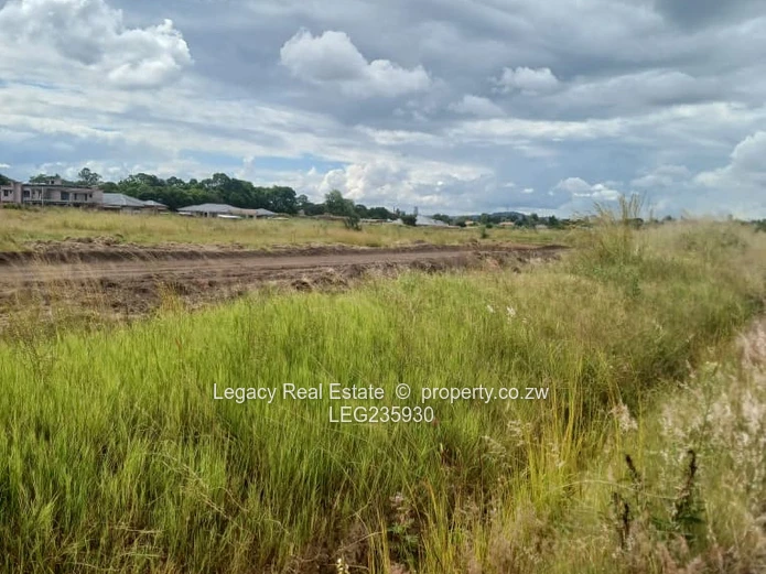 Waterfalls prospect serviced stands with Tarred Roads,Sewer Line and ZESA.