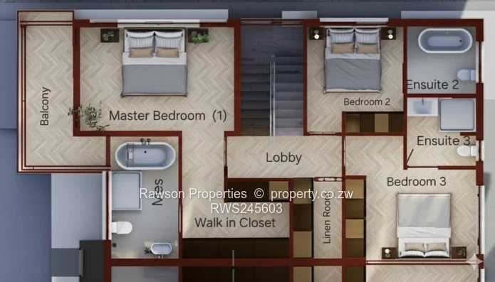 Luxurious 4-Bed Duplex Semi-Detached Townhouse 