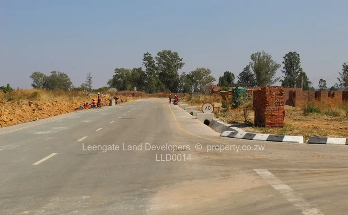 Gated community residential stands for sale in Harare