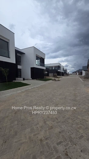 To Let: Luxury Cluster House In Pokugara Estate, Borrowdale West (Sole Mandate)