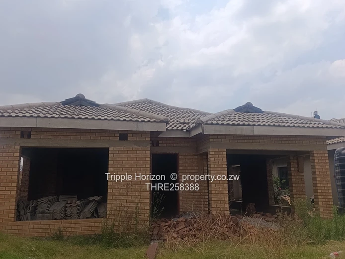 Kuwadzana 8 Unfinished 4-Bed Split-Level Home on Main Road, Kuwadzana