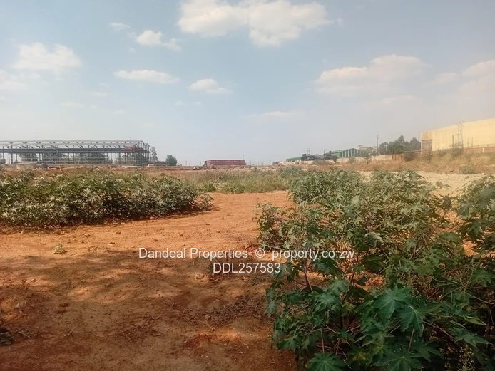 2000 m² Red-Earth Commercial/Industrial Plot — Mt Hampden, Harare West