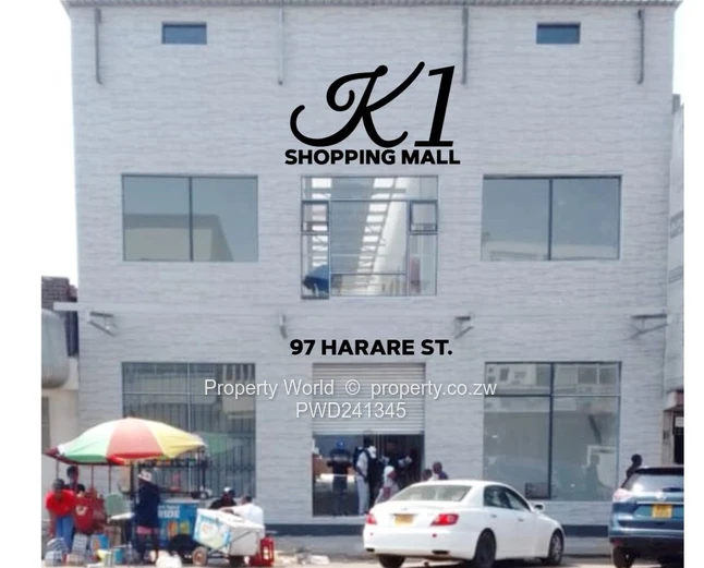 Shops To Rent Along Harare Street