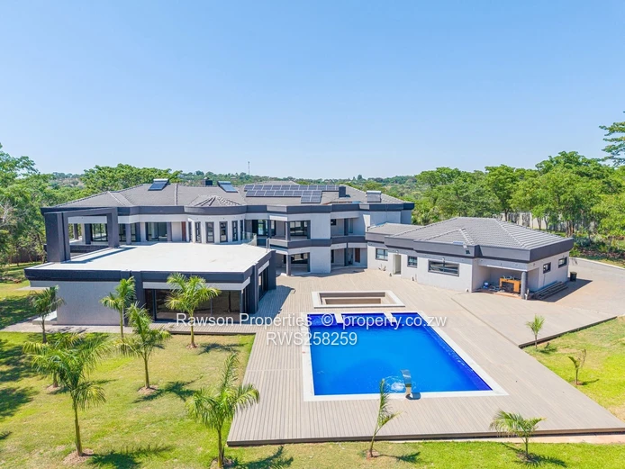 Shawasha Hills: 6-Bed Luxury Estate, Pool & Borehole (Sole Mandate)
