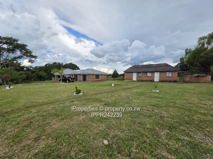 1.6 Hectares Land with a 3 Bedroom House- 30km from Harare (Sole Mandate)