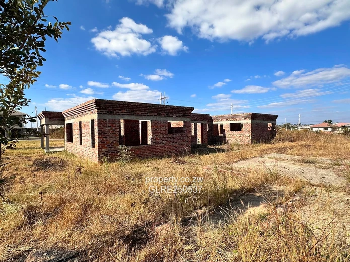 Unfinished 5-Bed Shell on 1,173m² in Rockview, Harare East