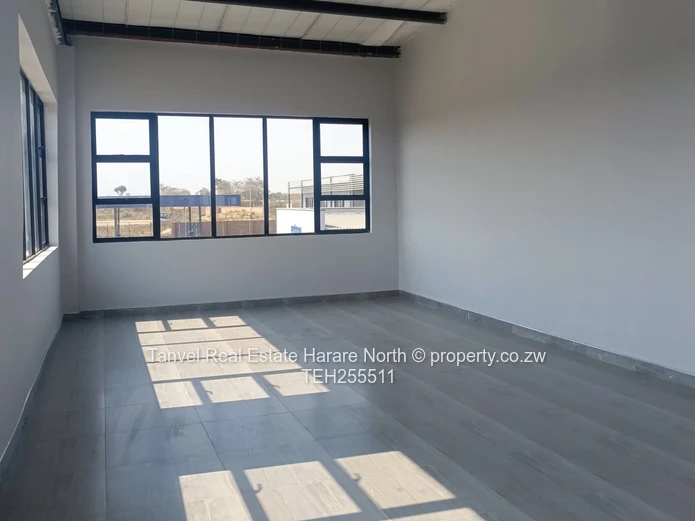 Available for letting in Southlea Park, close to the tollgate are shops ranging from $500usd  