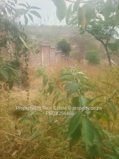 Prime Vacant Stand for Sale in Glen Lorne, Chishawasha Hills. 