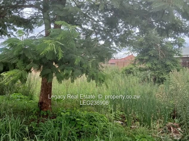 High-Potential Development Stand – Close To Harare Drive Ideal Residential Or Commercial Investment 