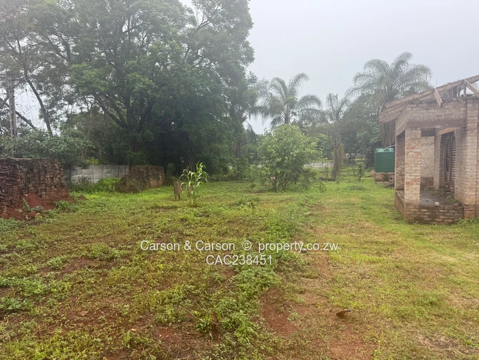 Incomp. Shell on Vast piece of land in the G/Triangle 