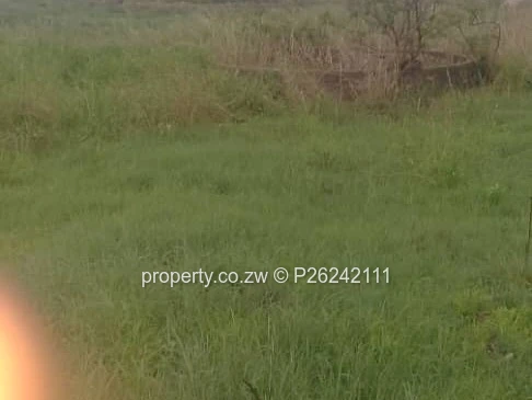A  vacant 1500 square meter stand for sale in Hunters rest  along Masvingo road