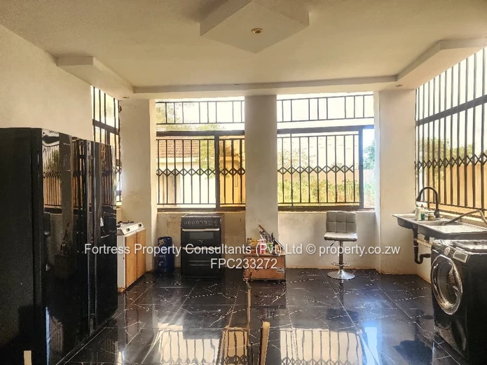 Part double-story family home