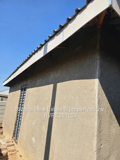 Partly Finished 4-Bed Home in Southlea Park with Borehole
