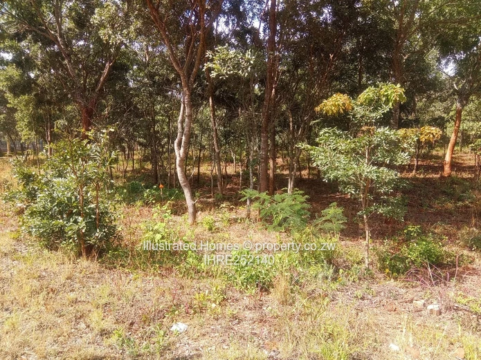 In a built up area