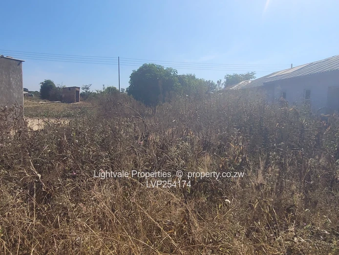 Vacant stand in Glen View Extension  (Sole Mandate)