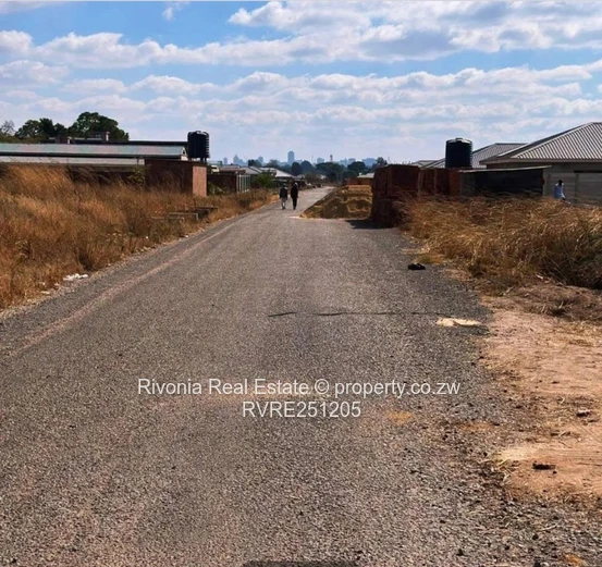 1389m² Stand in Prospect, Harare South — Gated, Tarred & Sewered