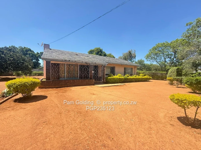 Matsheumhlope house with cottages currently used as Nust student accommodation.
