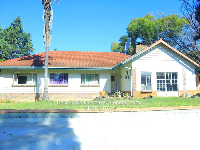 Hillside, Bulawayo: 3BR on 4,047m² — Pool & Borehole
